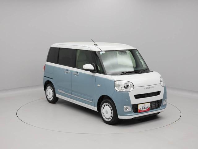ムーヴキャンバスストライプスＧキーフリー　ＬＥＤヘッドライト　衝突軽減装備（愛知県）の中古車