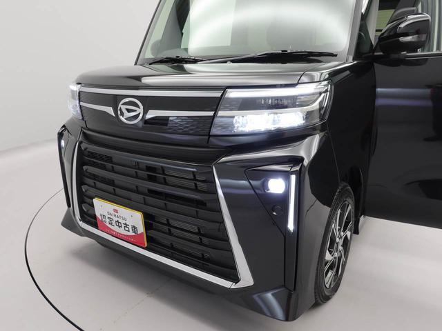 タントカスタムＸ両側パワースライドドア・電動パーキングブレーキ・オートブレーキホールド機能・コーナーセンサー・オーディオレス・運転席＆助手席シートヒーター・オートエアコン・１４インチアルミホイール（愛知県）の中古車