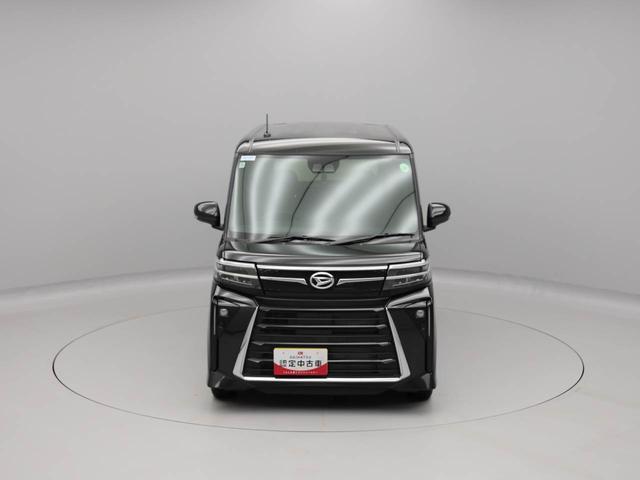 タントカスタムＸ両側パワースライドドア・電動パーキングブレーキ・オートブレーキホールド機能・コーナーセンサー・オーディオレス・運転席＆助手席シートヒーター・オートエアコン・１４インチアルミホイール（愛知県）の中古車