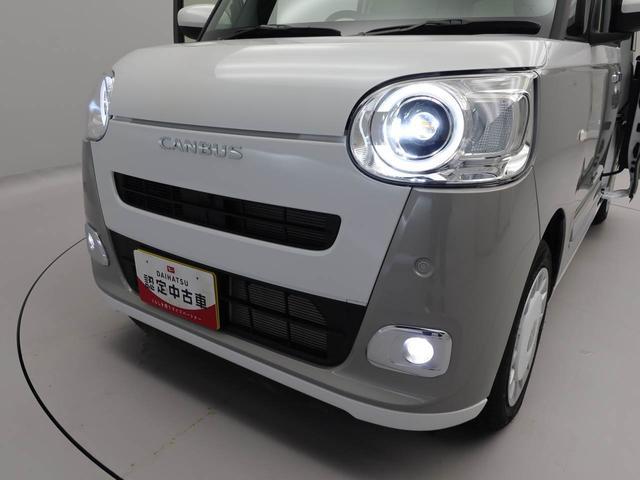 ムーヴキャンバスストライプスＧキーフリー　ＬＥＤヘッドライト　衝突軽減装備（愛知県）の中古車