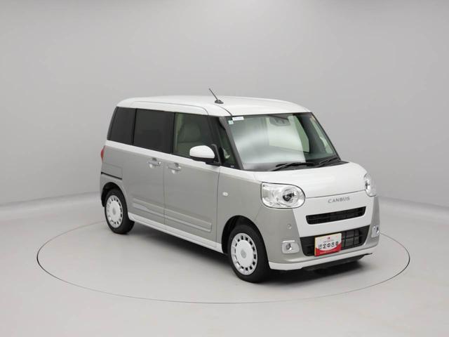 ムーヴキャンバスストライプスＧキーフリー　ＬＥＤヘッドライト　衝突軽減装備（愛知県）の中古車