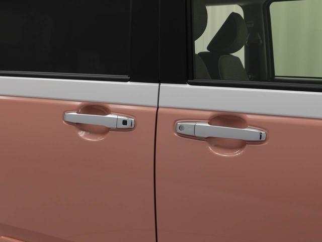 ムーヴキャンバスストライプスＧＬＥＤヘッドライト　両側電動スライドドア　キーフリー　シートヒーター（愛知県）の中古車