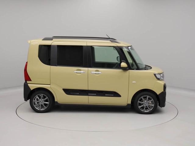 タントファンクロス電動パーキングブレーキ・オートブレーキホールド機能・運転席＆助手席シートヒーター・オートエアコン・１４インチアルミホイール・コーナーセンサー・バックカメラ・オーディオレス（愛知県）の中古車