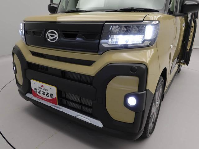 タントファンクロスターボ電動パーキングブレーキ・オートブレーキホールド機能・運転席&助手席シートヒーター・コーナーセンサー・オーディオレス・バックカメラ・オートエアコン(愛知県)の中古車