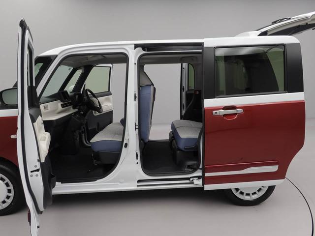 ムーヴキャンバスストライプスＧ　両側電動スライドドアオーディオレス　バックカメラ　ＬＥＤヘッドライト　アイドリングストップ　プッシュスタート　エアバック　ＡＢＳ　ＣＶＴ　キーフリー（愛知県）の中古車