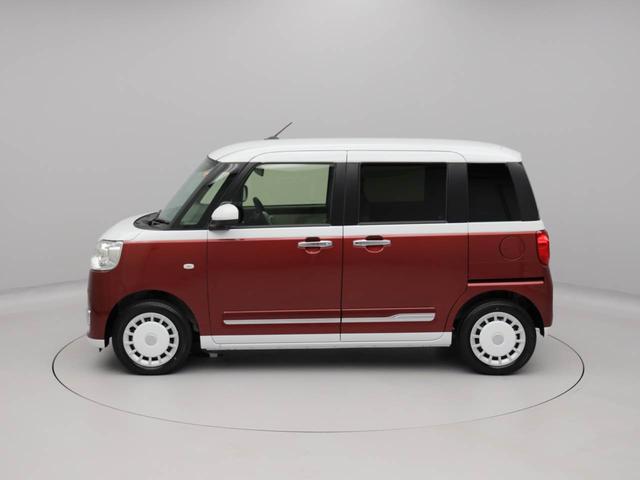 ムーヴキャンバスストライプスＧ　両側電動スライドドアオーディオレス　バックカメラ　ＬＥＤヘッドライト　アイドリングストップ　プッシュスタート　エアバック　ＡＢＳ　ＣＶＴ　キーフリー（愛知県）の中古車