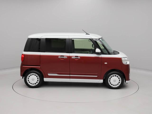 ムーヴキャンバスストライプスＧ　両側電動スライドドアオーディオレス　バックカメラ　ＬＥＤヘッドライト　アイドリングストップ　プッシュスタート　エアバック　ＡＢＳ　ＣＶＴ　キーフリー（愛知県）の中古車