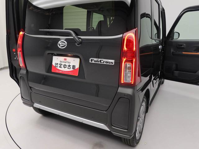 タントファンクロスターボ　両側電動スライドドアオーディオレス　バックカメラ　アルミホイール　ＬＥＤヘッドライト　アイドリングストップ　プッシュスタート　エアバック　ＡＢＳ　ＣＶＴ　キーフリー（愛知県）の中古車