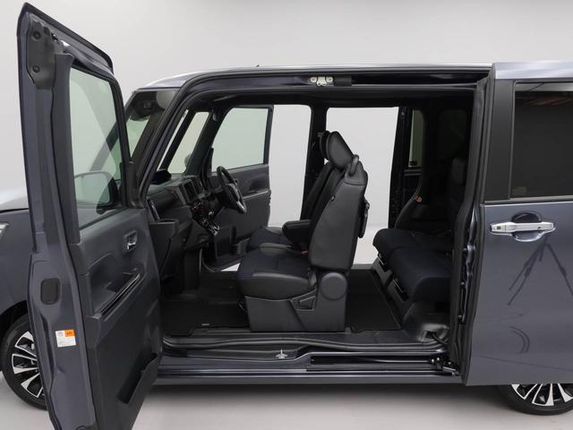 タントカスタムＲＳ電動パーキングブレーキ・オートブレーキホールド機能・運転席＆助手席シートヒーター・コーナーセンサー・バックカメラ・オーディオレス・両側パワースライドドア（愛知県）の中古車