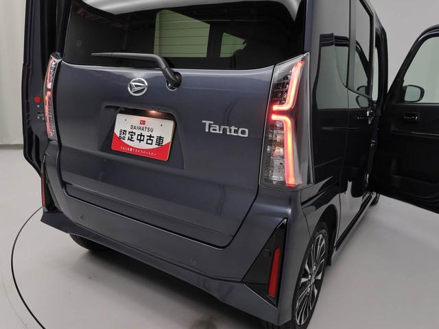 タントカスタムＲＳ電動パーキングブレーキ・オートブレーキホールド機能・運転席＆助手席シートヒーター・コーナーセンサー・バックカメラ・オーディオレス・両側パワースライドドア（愛知県）の中古車