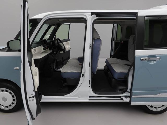 ムーヴキャンバスストライプスGワンオーナー 両側電動スライドドア 衝突回避支援ブレーキ 誤発信抑制装置 スマートキーレス(愛知県)の中古車