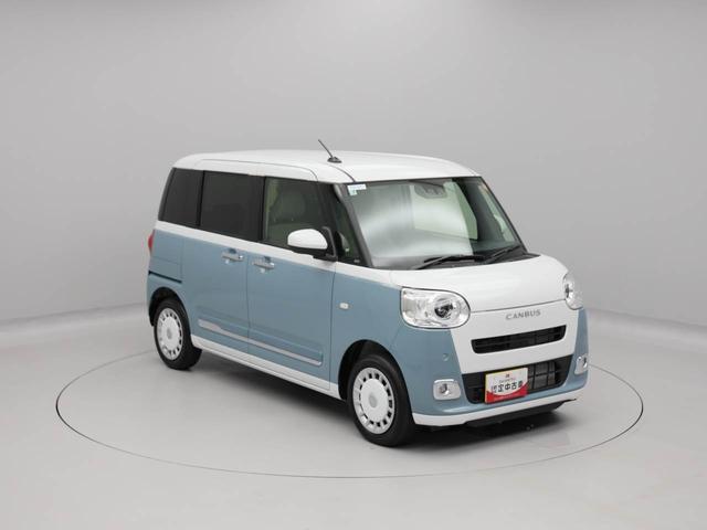 ムーヴキャンバスストライプスGワンオーナー 両側電動スライドドア 衝突回避支援ブレーキ 誤発信抑制装置 スマートキーレス(愛知県)の中古車