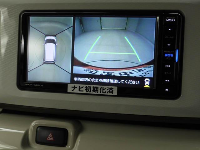 ムーヴキャンバスＸメイクアップリミテッド　ＳＡIII　ナビ　ドラレコＴＶ　バックカメラ　全方位モニタ　両側電動スライドドア　アイドリングストップ　プッシュスタート　エアバック　ＡＢＳ　ＣＶＴ　キーフリー（愛知県）の中古車