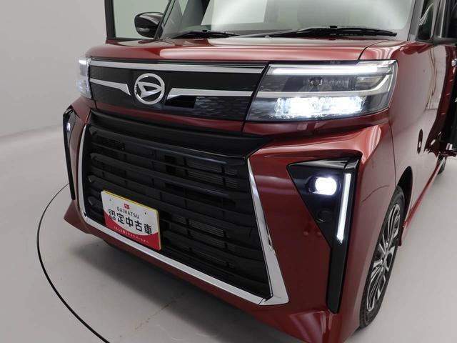 タントカスタムＲＳ　ナビ　ＴＶ両側電動スライドドア　バックカメラ　シートヒーター　アルミホイール　ＬＥＤヘッドライト　ターボ　アイドリングストップ　プッシュスタート　エアバック　ＡＢＳ　ＣＶＴ　キーフリー（愛知県）の中古車