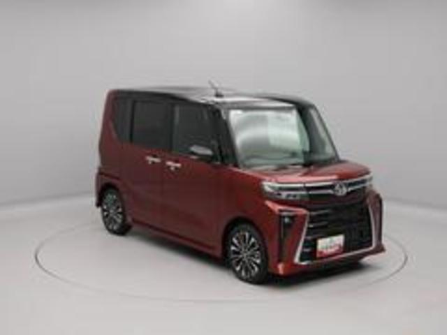 タントカスタムＲＳ　ナビ　ＴＶ両側電動スライドドア　バックカメラ　シートヒーター　アルミホイール　ＬＥＤヘッドライト　ターボ　アイドリングストップ　プッシュスタート　エアバック　ＡＢＳ　ＣＶＴ　キーフリー（愛知県）の中古車