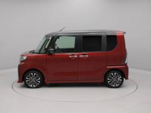 タントカスタムＲＳ　ナビ　ＴＶ両側電動スライドドア　バックカメラ　シートヒーター　アルミホイール　ＬＥＤヘッドライト　ターボ　アイドリングストップ　プッシュスタート　エアバック　ＡＢＳ　ＣＶＴ　キーフリー（愛知県）の中古車