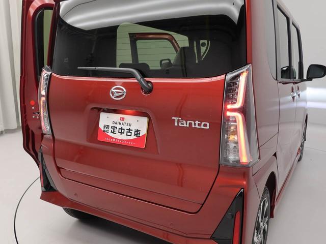 タントカスタムＸ両側パワースライドドア・バックカメラ・オーディオレス・オートエアコン・コーナーセンサー・運転席＆助手席シートヒーター・電動パーキングブレーキ・オートブレーキホールド機能（愛知県）の中古車