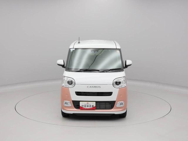 ムーヴキャンバスストライプスＧターボキーフリー　ＬＥＤヘッドライト　衝突軽減装備（愛知県）の中古車