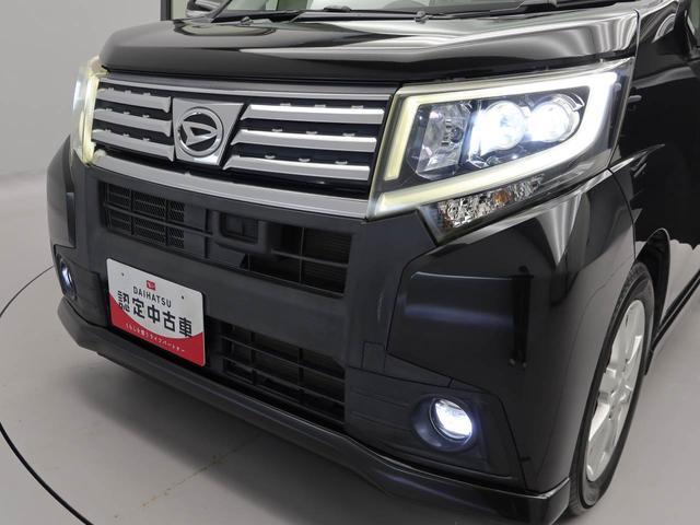 ムーヴカスタム　Ｘ　ＳＡII　ナビ　ＥＴＣ　ＴＶＬＥＤヘッドライト　バックカメラ　アルミホイール　アイドリングストップ　プッシュスタート　エアバック　ＡＢＳ　ＣＶＴ　キーフリー（愛知県）の中古車