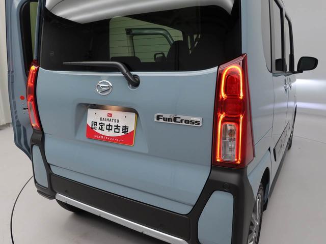 タントファンクロスワンオーナー　両側電動スライドドア　衝突回避支援ブレーキ　誤発信抑制装置　キーフリーシステム　ＬＥＤライト　フォグランプ　プッシュスタートシステム（愛知県）の中古車