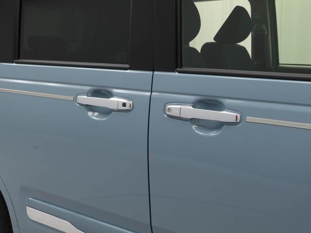 ムーヴキャンバスセオリーG 両側電動スライドドアオーディオレス バックカメラ LEDヘッドライト アイドリングストップ プッシュスタート エアバック ABS CVT キーフリー(愛知県)の中古車