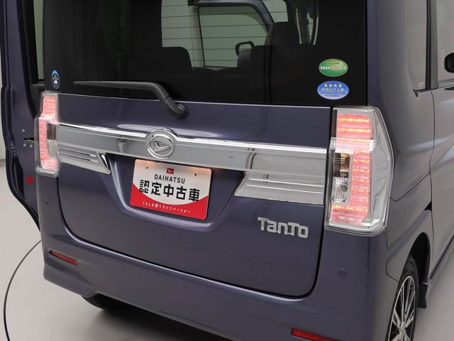 タントカスタムＸ　トップエディションＳＡII　ナビ　ＥＴＣＴＶ　後席モニター　両側スライドドア／片側電動スライドドア　アルミホイール　バックカメラ　ＬＥＤヘッドライト　アイドリングストップ　プッシュスタート　エアバック　ＡＢＳ　ＣＶＴ　キーフリー（愛知県）の中古車