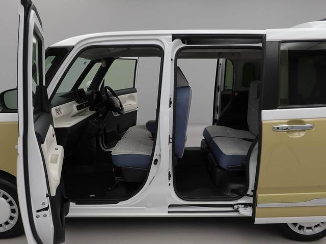 ムーヴキャンバスストライプスＧターボ　両側電動スライドドアオーディオレス　バックカメラ　ＬＥＤヘッドライト　アイドリングストップ　プッシュスタート　エアバック　ＡＢＳ　ＣＶＴ　キーフリー（愛知県）の中古車