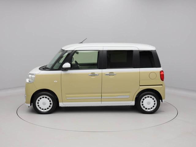 ムーヴキャンバスストライプスＧターボ　両側電動スライドドアオーディオレス　バックカメラ　ＬＥＤヘッドライト　アイドリングストップ　プッシュスタート　エアバック　ＡＢＳ　ＣＶＴ　キーフリー（愛知県）の中古車