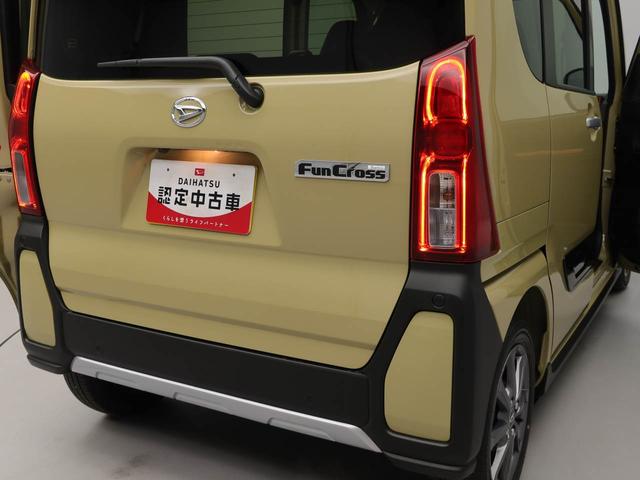 タントファンクロス　両側電動スライドドアオーディオレス　バックカメラ　アルミホイール　ＬＥＤヘッドライト　アイドリングストップ　プッシュスタート　エアバック　ＡＢＳ　ＣＶＴ　キーフリー（愛知県）の中古車