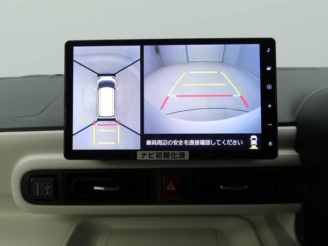 ムーヴキャンバスストライプスＧ　ナビ　ドライブレコーダー　ＥＴＣ　ＴＶバックカメラ　全方位モニタ　両側電動スライドドア　ＬＥＤヘッドライト　アイドリングストップ　プッシュスタート　エアバック　ＡＢＳ　ＣＶＴ　キーフリー（愛知県）の中古車