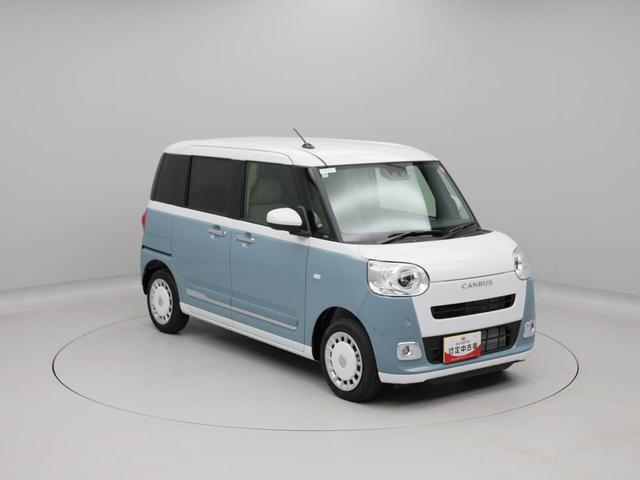 ムーヴキャンバスストライプスＧ両側電動スライドドア　スマートキー　衝突回避支援ブレーキ　誤発信抑制装置　ＬＥＤライト（愛知県）の中古車