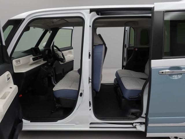 ムーヴキャンバスストライプスＧ　両側電動スライドドアオーディオレス　バックカメラ　ＬＥＤヘッドライト　アイドリングストップ　プッシュスタート　エアバック　ＡＢＳ　ＣＶＴ　キーフリー（愛知県）の中古車