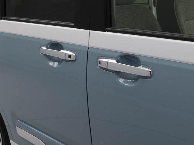 ムーヴキャンバスストライプスＧ　両側電動スライドドアオーディオレス　バックカメラ　ＬＥＤヘッドライト　アイドリングストップ　プッシュスタート　エアバック　ＡＢＳ　ＣＶＴ　キーフリー（愛知県）の中古車