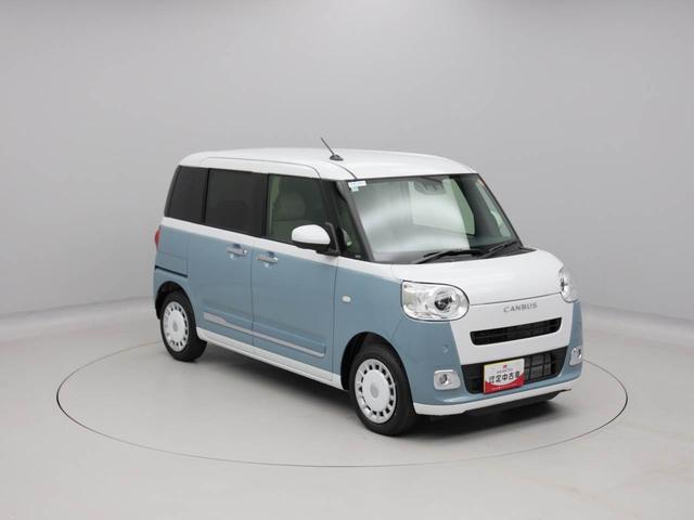 ムーヴキャンバスストライプスＧ　両側電動スライドドアオーディオレス　バックカメラ　ＬＥＤヘッドライト　アイドリングストップ　プッシュスタート　エアバック　ＡＢＳ　ＣＶＴ　キーフリー（愛知県）の中古車