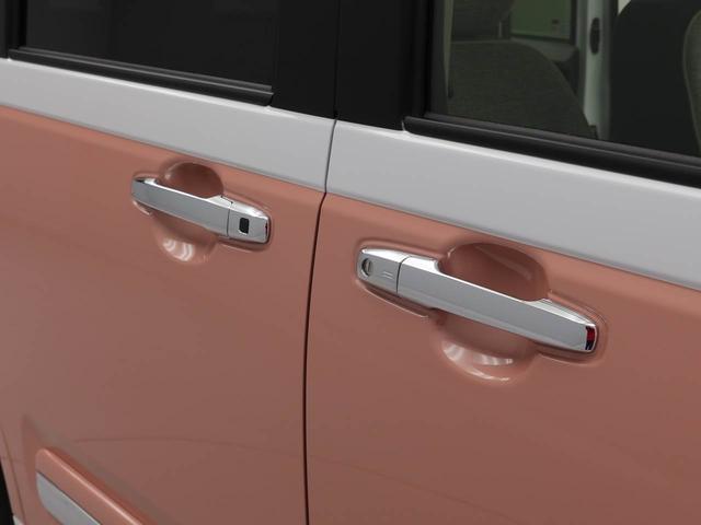 ムーヴキャンバスストライプスG 両側電動スライドドアオーディオレス バックカメラ LEDヘッドライト アイドリングストップ プッシュスタート エアバック ABS CVT キーフリー(愛知県)の中古車