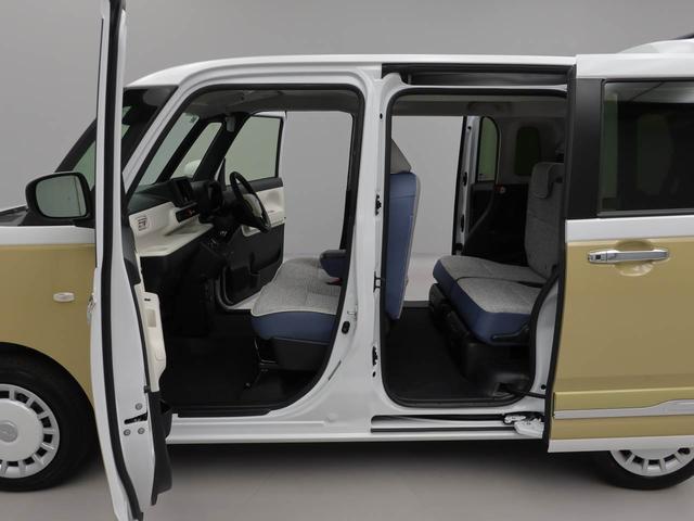 ムーヴキャンバスストライプスＧ電動パーキングブレーキ・オートブレーキホールド機能・運転席＆助手席シートヒーター・両側パワースライドドア・保温機能付きドリンクホルダー・コーナーセンサー・バックカメラ・オーディオレス（愛知県）の中古車