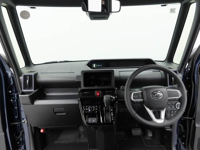 タントカスタムＲＳ電動パーキングブレーキ・オートブレーキホールド機能・運転席＆助手席シートヒーター・コーナーセンサー・ＬＥＤヘッドランプ・両側電動スライドドア・バックカメラ・オーディオレス（愛知県）の中古車