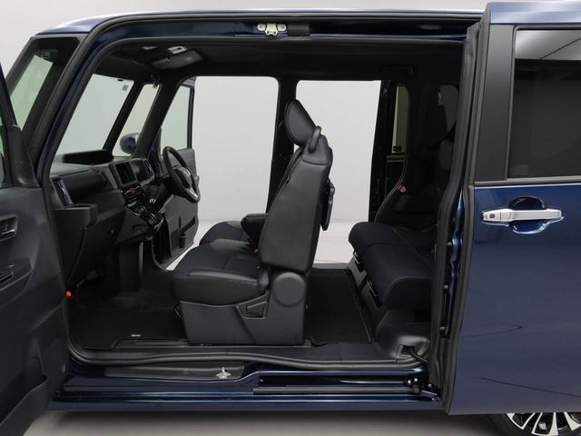 タントカスタムＲＳ電動パーキングブレーキ・オートブレーキホールド機能・運転席＆助手席シートヒーター・コーナーセンサー・ＬＥＤヘッドランプ・両側電動スライドドア・バックカメラ・オーディオレス（愛知県）の中古車