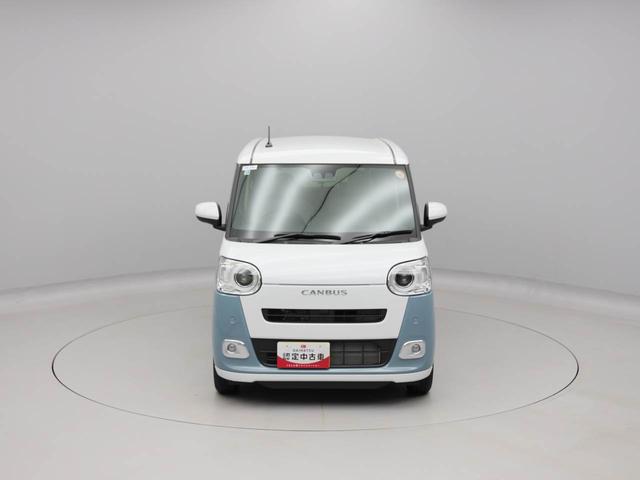 ムーヴキャンバスストライプスGターボ ecoIDLE非装着車キーレス スマートアシスト バックカメラ(愛知県)の中古車