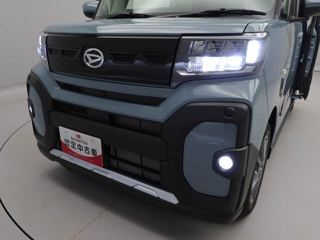 タントファンクロスリミテッド両側電動スライドドア　両席シートヒーター　誤発信抑制装置　衝突回避支援ブレーキ　プッシュスタートシステム　キーフリーシステム　ＬＥＤヘッドライト（愛知県）の中古車