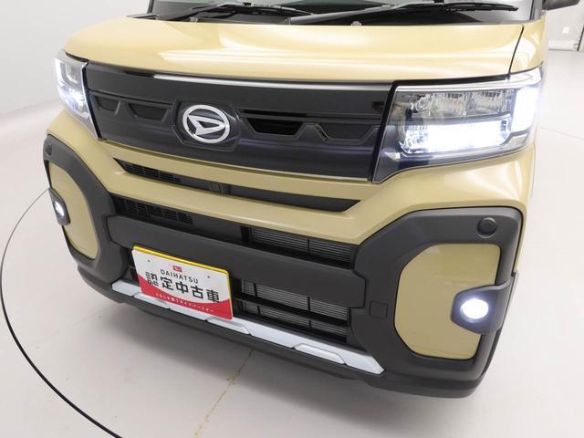 タントファンクロスターボ　両側電動スライドドアオーディオレス　バックカメラ　アルミホイール　ＬＥＤヘッドライト　アイドリングストップ　プッシュスタート　エアバック　ＡＢＳ　ＣＶＴ　キーフリー（愛知県）の中古車