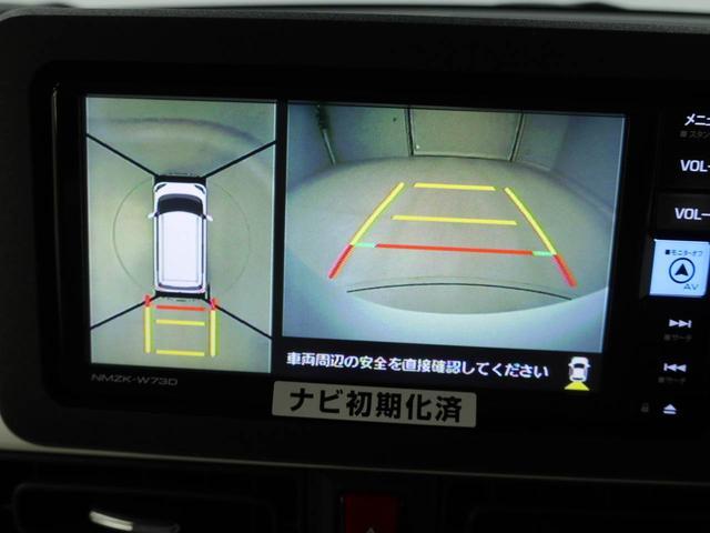 ムーヴキャンバスストライプスＧ　ナビ　ドライブレコーダー　ＥＴＣ　ＴＶＬＥＤヘッドライト　バックカメラ　両側電動スライドドア　全周囲カメラ　アイドリングストップ　プッシュスタート　エアバック　ＡＢＳ　ＣＶＴ　キーフリー（愛知県）の中古車