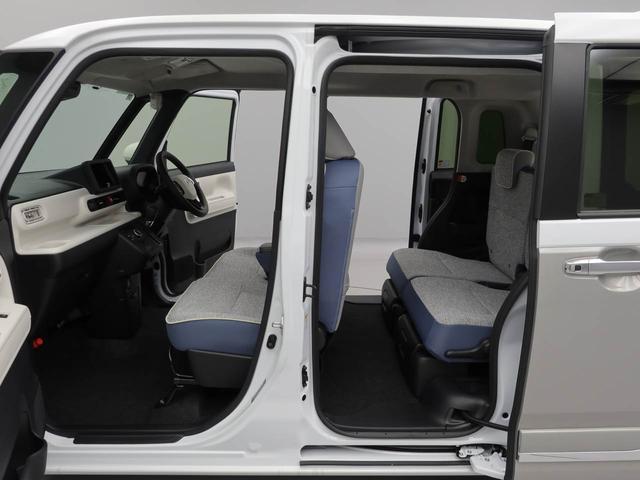 ムーヴキャンバスストライプスＧ　両側電動スライドドアプッシュスタートシステム　誤発信抑制装置　衝突回避支援ブレーキ　安全ボディ　ＬＥＤヘッドライト　スマートキー　フォグランプ　電動ミラー（愛知県）の中古車