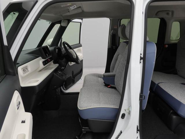 ムーヴキャンバスストライプスＧ　両側電動スライドドアプッシュスタートシステム　誤発信抑制装置　衝突回避支援ブレーキ　安全ボディ　ＬＥＤヘッドライト　スマートキー　フォグランプ　電動ミラー（愛知県）の中古車