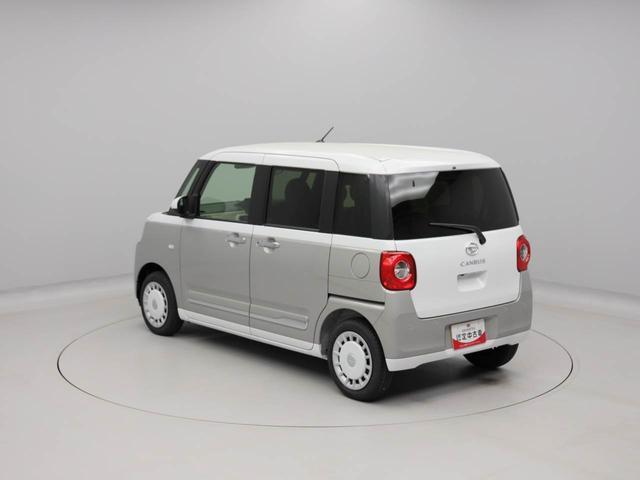 ムーヴキャンバスストライプスＧ　両側電動スライドドアプッシュスタートシステム　誤発信抑制装置　衝突回避支援ブレーキ　安全ボディ　ＬＥＤヘッドライト　スマートキー　フォグランプ　電動ミラー（愛知県）の中古車