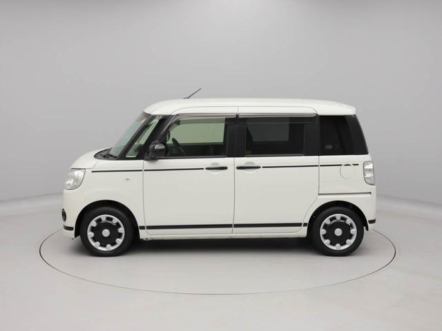 ムーヴキャンバスGブラックアクセントVS SAIII8インチナビ・全周囲カメラ・ETC車載器・ドライブレコーダー・運転席シートヒーター・オートエアコン・プッシュボタンスタート・電子カードキー(愛知県)の中古車