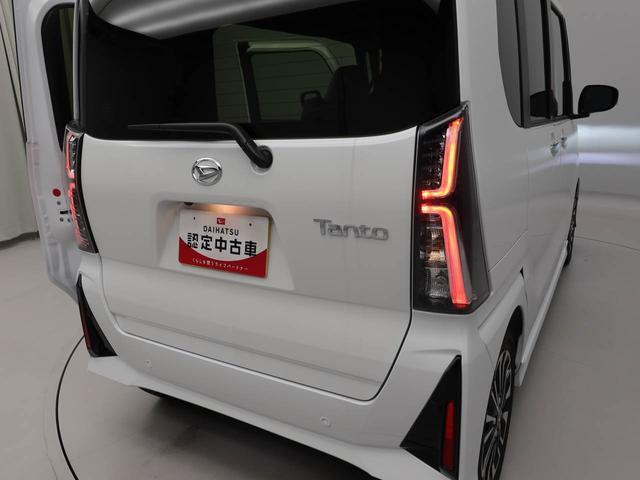 タントカスタムＲＳリミテッドＥＴＣ　ミラクルオープンドア　電動パーキングブレーキ　オートエアコン　サンシェード　格納式シートバックテーブル　シートヒーター　バックカメラ　スマートキー（愛知県）の中古車
