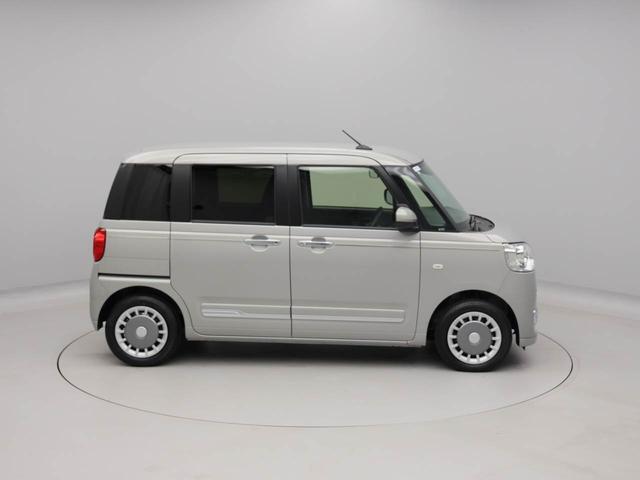 ムーヴキャンバスセオリーGターボ電動パーキングブレーキ ブレーキホールド機能 両側パワースライドドア シートヒーター 保温機能付きカップホルダー UV&IRカットガラス LEDヘッドランプ 置きラクボックス(後席) バックカメラ(愛知県)の中古車