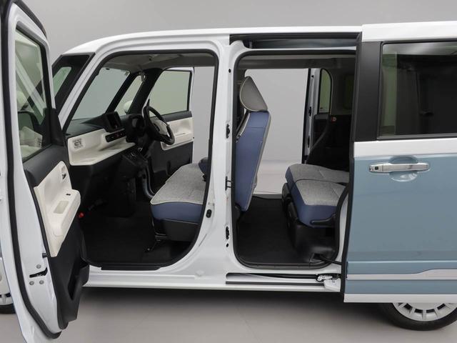 ムーヴキャンバスストライプスＧ両側電動スライドドア　ＬＥＤヘッドライト　スマートキー　バックカメラ　禁煙車　保温ドリンクホルダー　シートヒーター　電動パーキングブレーキ（愛知県）の中古車