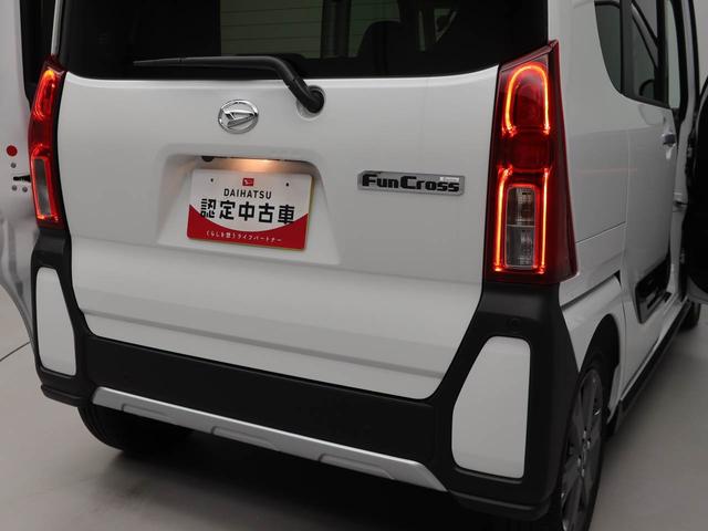 タントファンクロスターボ eco IDLE 非装着車 バックカメラオーディオレス 両側電動スライドドア LEDヘッドライト アルミホイール アイドリングストップ プッシュスタート エアバック ABS CVT キーフリー(愛知県)の中古車